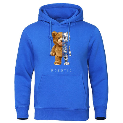 Teddybeer Hoodie Tech Sweatshirt met Kap