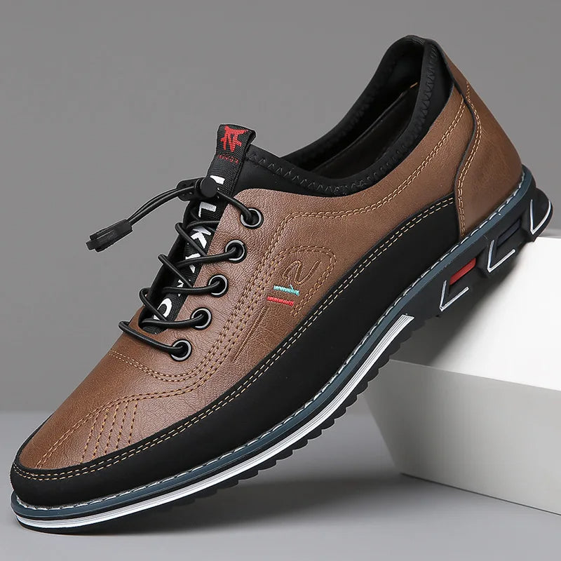 Orthopedische Herenschoenen Oxford Stijl Comfortabel