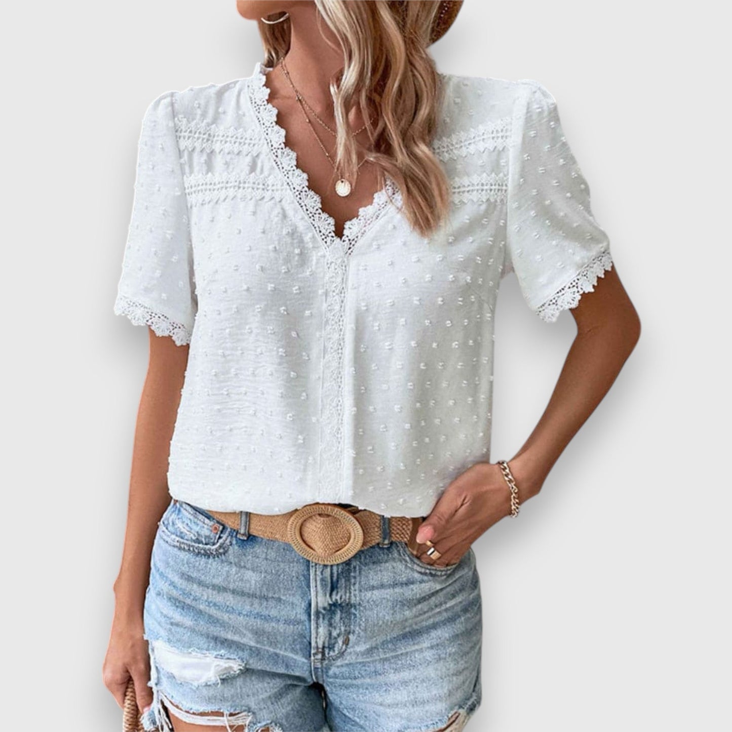 Dames Shirt Comfortabele Pasvorm