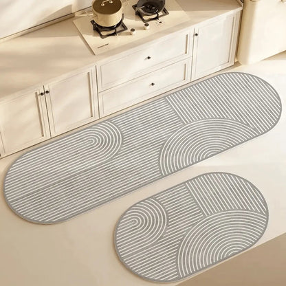 Keukenmat Antislip Waterabsorberend voor Keukenvloer