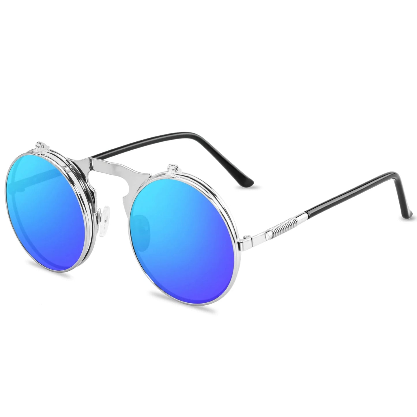Ronde Zonnebril Heren Mode Uniek Design