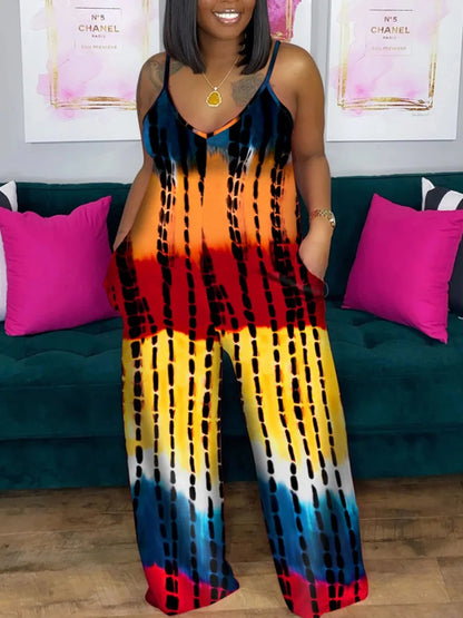 Plus Size Jumpsuit Zomers Trendy Jurk Model
