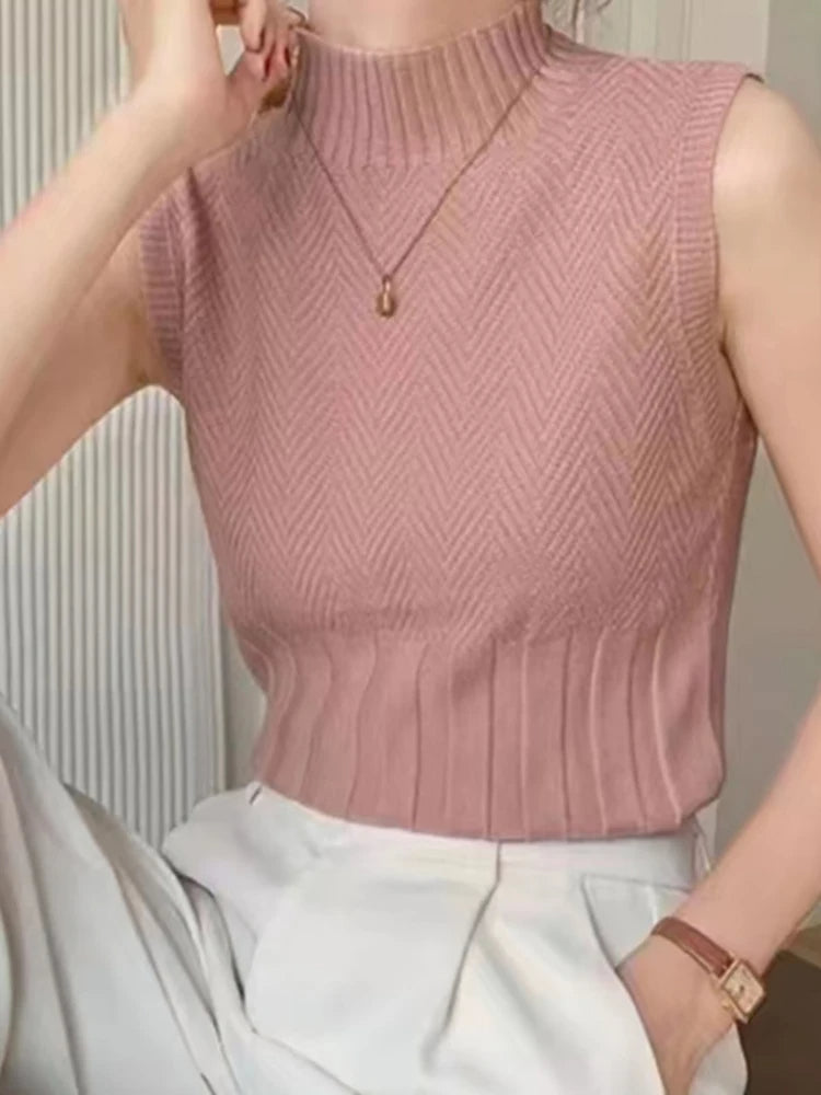 Gebreide Casual Top voor Vrouw