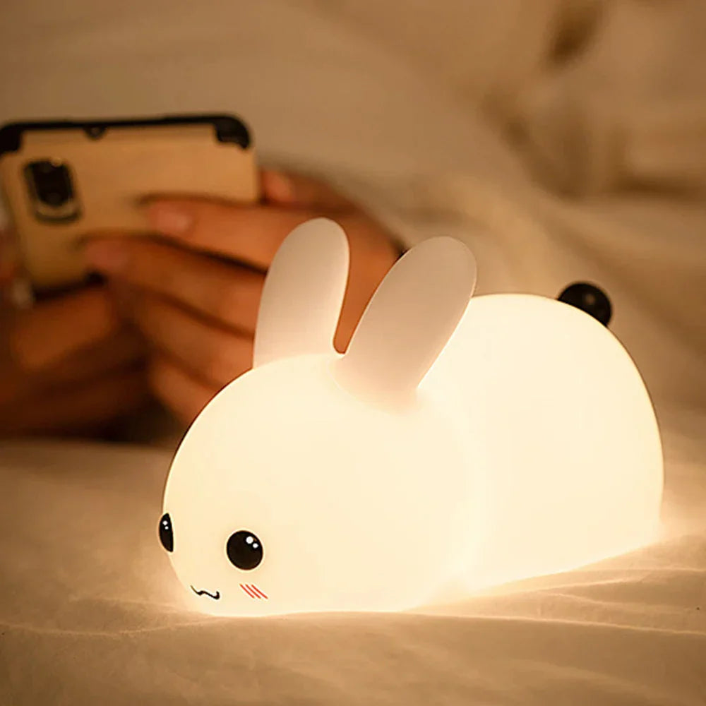 Konijnen Nachtlampje BunnyGlow Zacht Lichtje