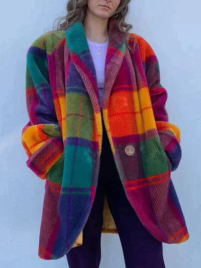 Vrouwenjas Casual Korte Leren Jas - Mode Vibes