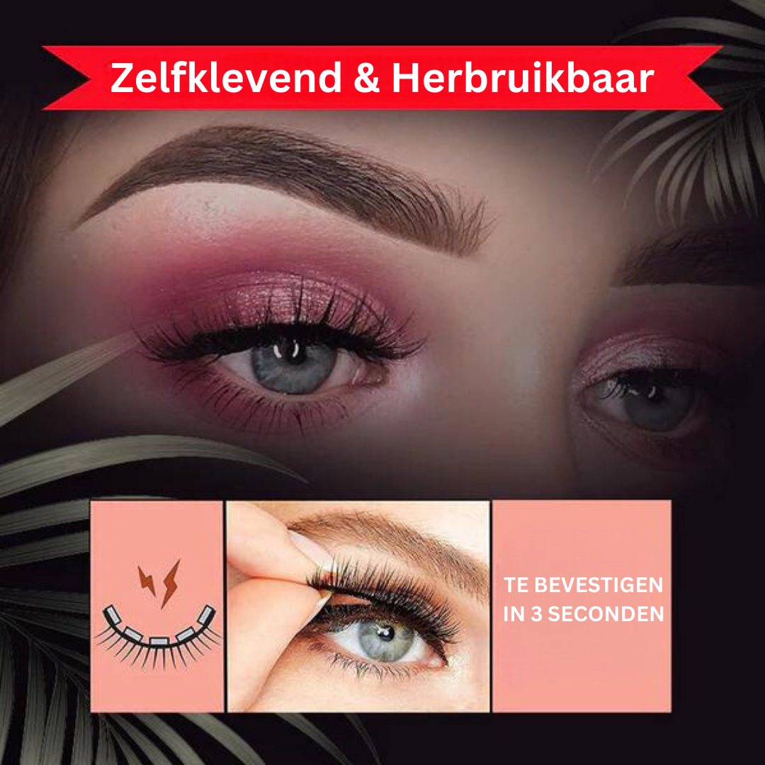 Wimpers Zelfklevend Luxe Set voor Verlenging