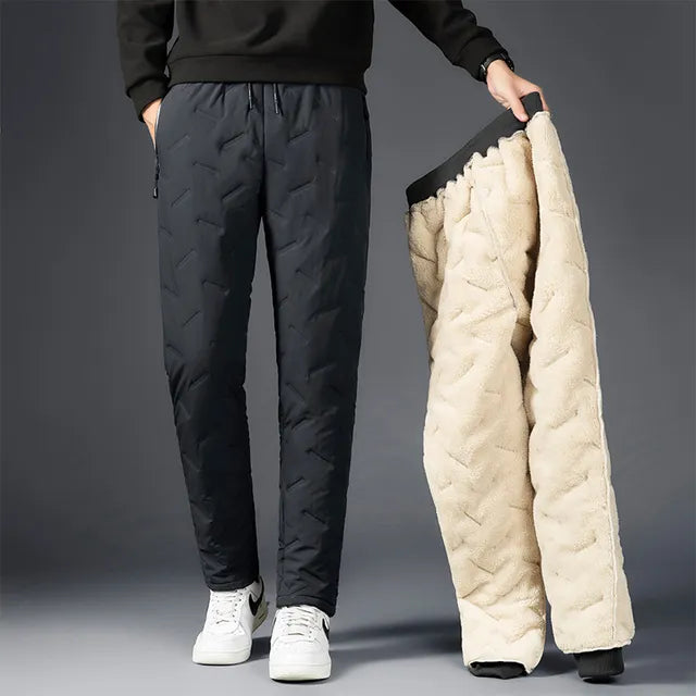 Joggingbroek Fleece Warm Comfortabel voor Heren