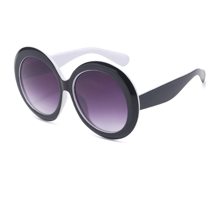Oversized Zonnebril Retro Stijl voor Dames