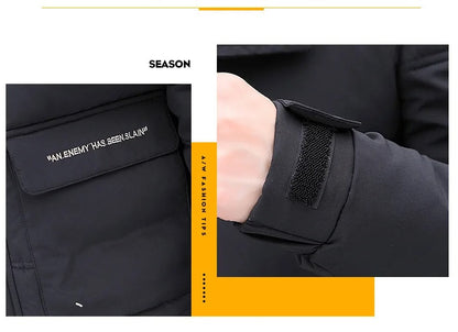 Jasper Urban Parka | Warme Gewatteerde Winterjas voor Mannen