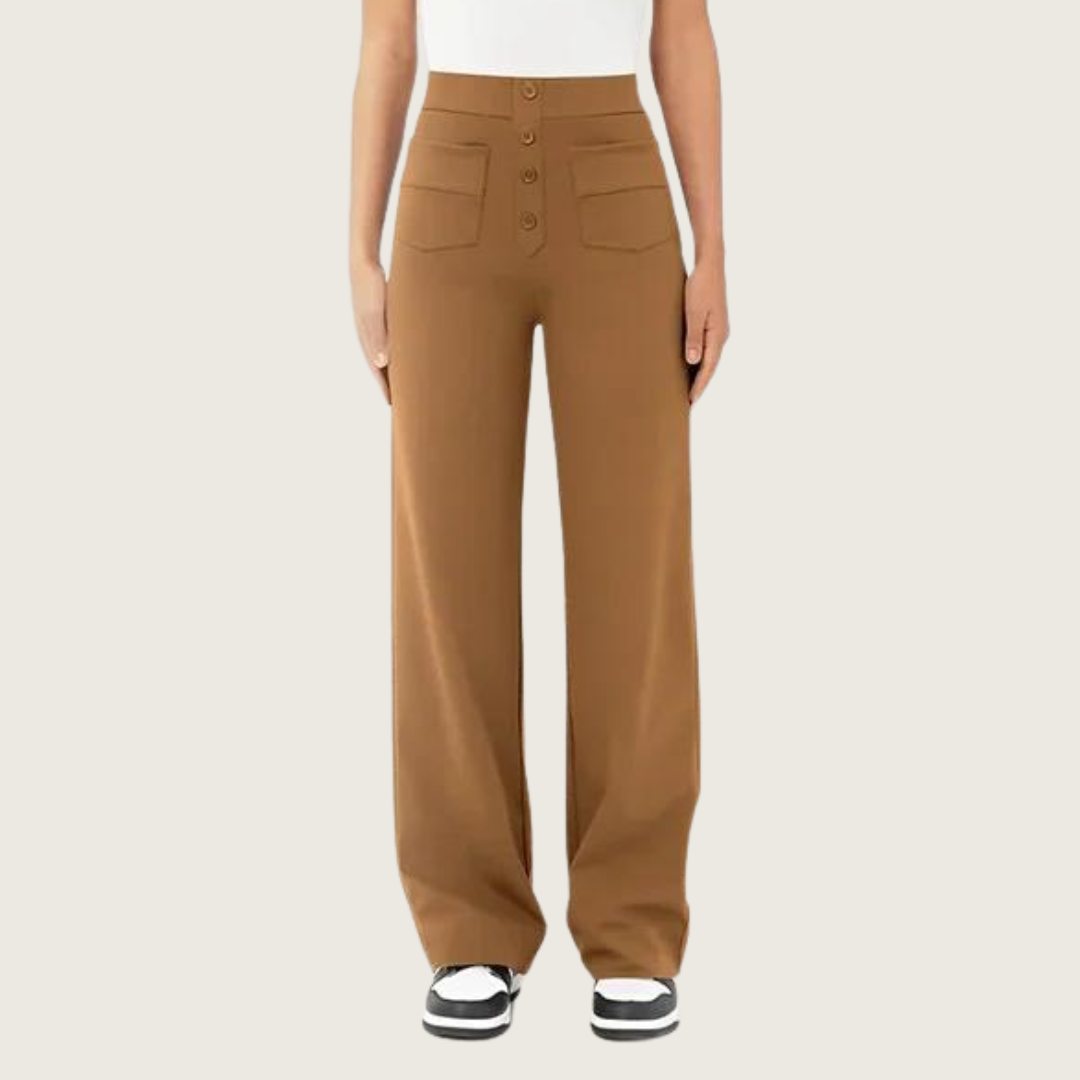 FlexiFit Casual High Waist Stretch Broek voor Dames