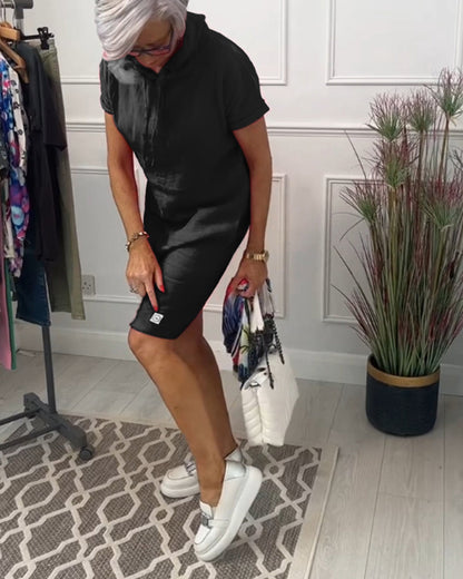 Camila | Abito casual con maniche corte