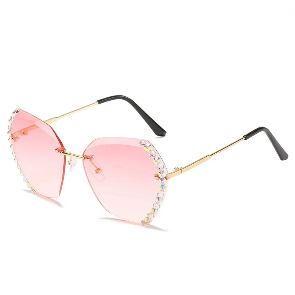Oversized Zonnebril Luxe Design voor Dames
