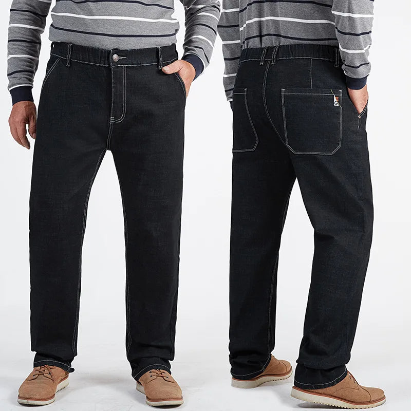 Oversized Jeans voor Mannen Losse Fit Spijkerbroek