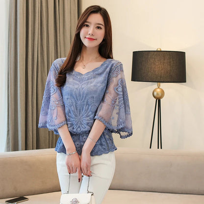 Vrouwelijke Blouse Kiara Trendy en Schattig