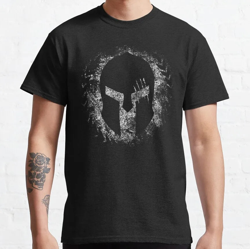 Klassieke Vintage T-Shirt van Katoen Plus Size