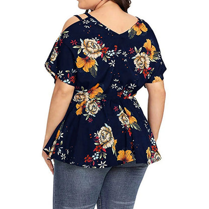Plus-Size Top voor Vrouwen Kleurrijk en Stijlvol