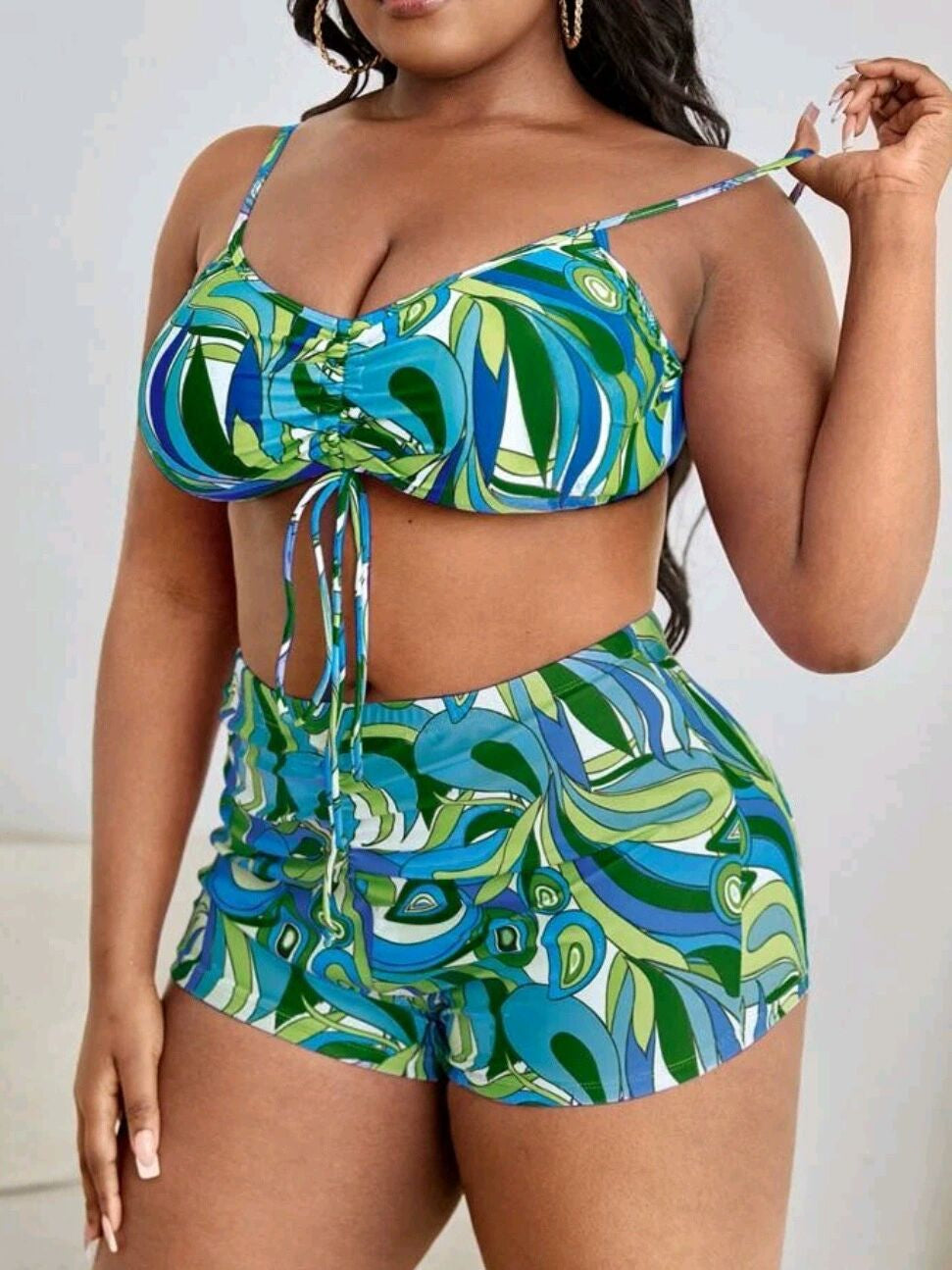 Plus-Size Bikini-set Trendy Grote Maten