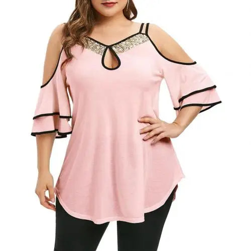 Plus-Size Blouse Nikki Stijlvol en Casual