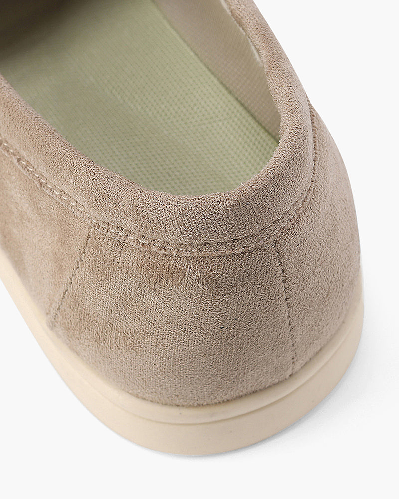 Herenzomerloafers van Suède Elegante Stijl