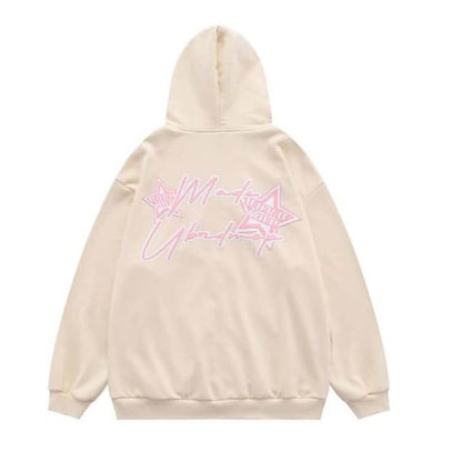 Oversized Dames Hoodie met Print | Comfortabele Streetwear Sweater