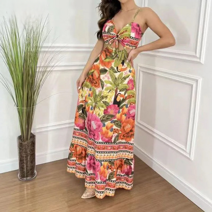 Lisly | Maxi abito tropicale