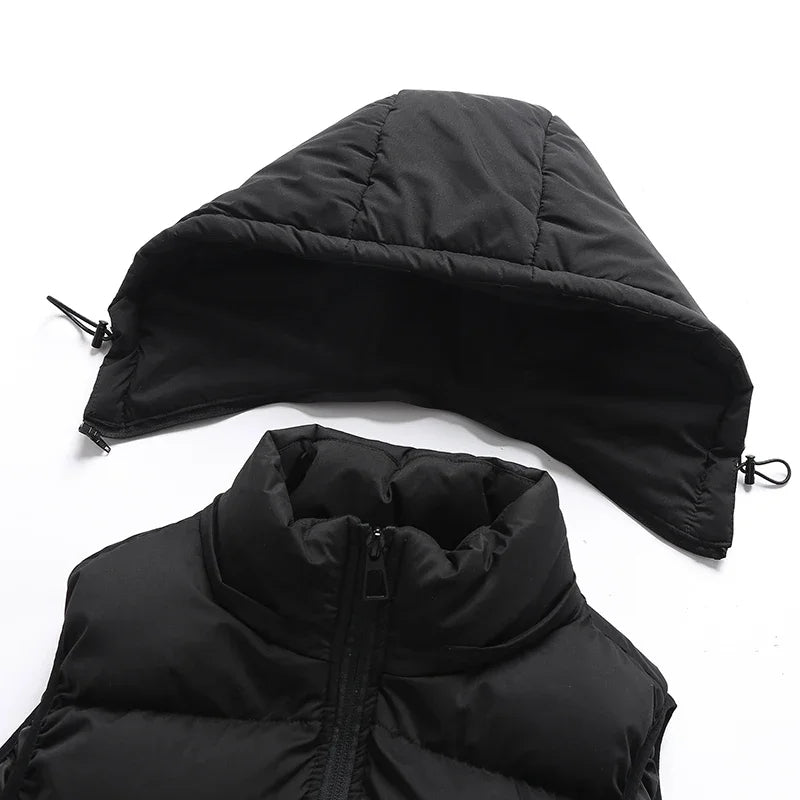 Modieuze Heren Bodywarmer met Capuchon – Comfortabel & Praktisch