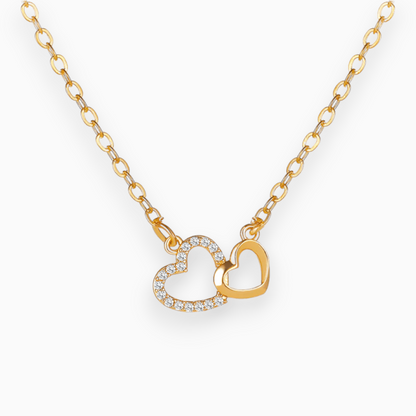Ketting Liefdesverbinding Celestina Zilveren Halsketting - Mode Vibes