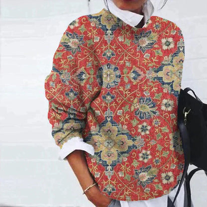 Dames Trui Elegante met Leuke Print - Mode Vibes