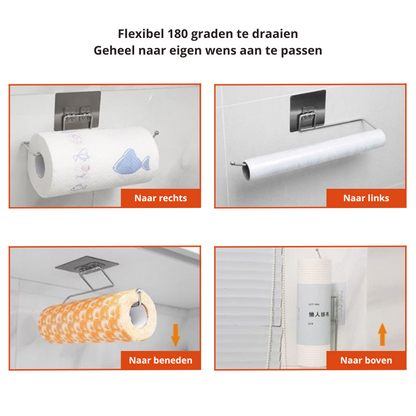 Keukenrol Hanger 2 stuks - Keukenpapier Houder