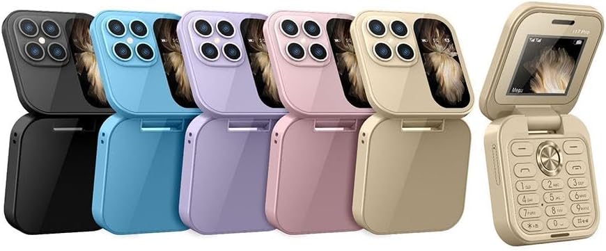 Opvouwbare Flip Telefoon Mini Compact