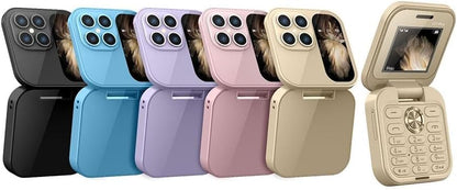 Opvouwbare Flip Telefoon Mini Compact