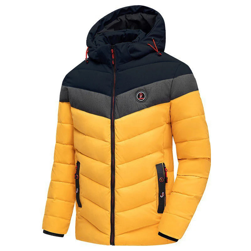 Waterdichte Parka met Capuchon Warm en Comfortabel