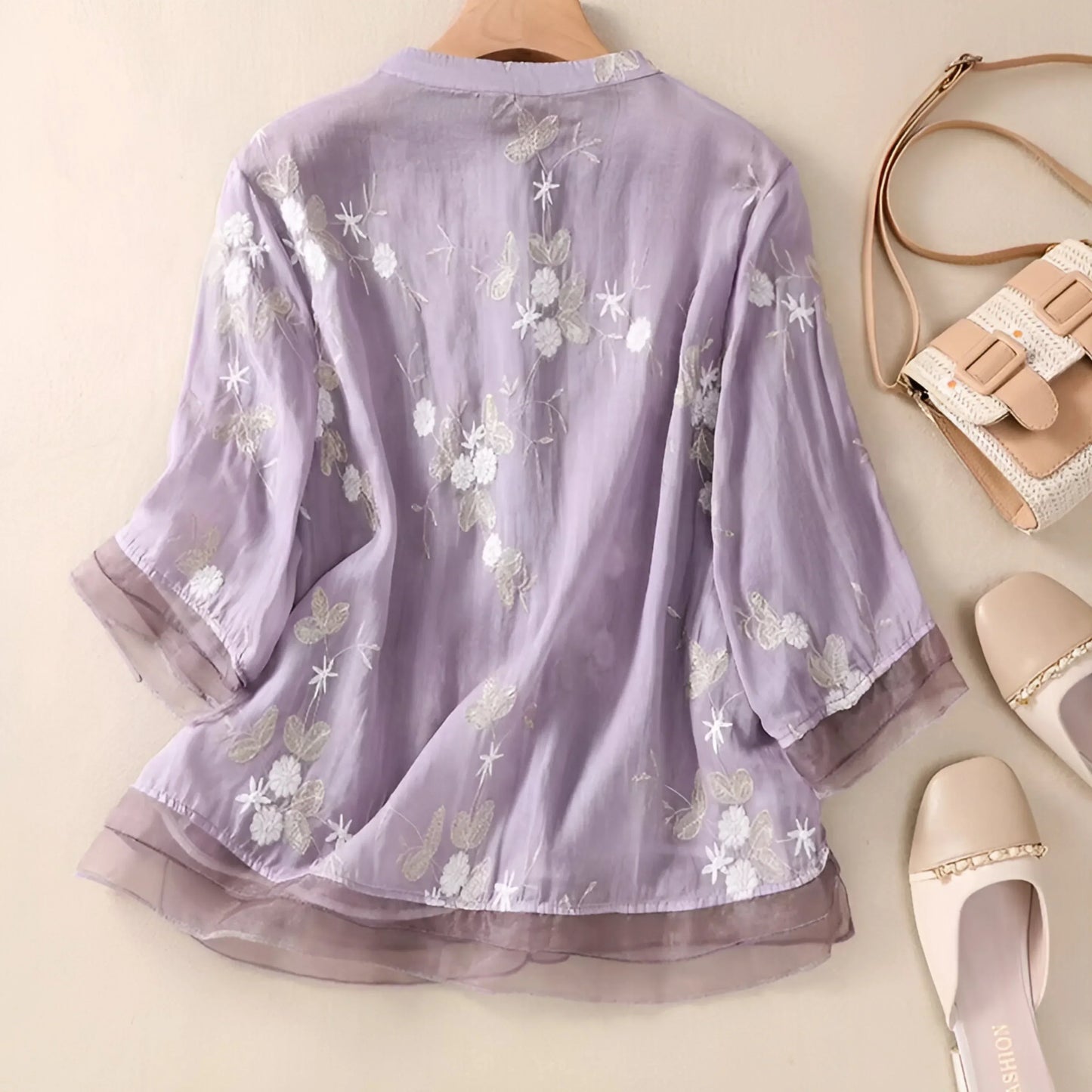 Dames Blouse Transparant Vrouwelijk Model