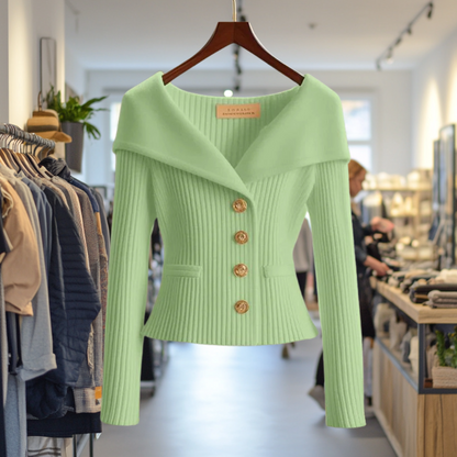 Dames Gebreid Vest Comfortabele Pasvorm