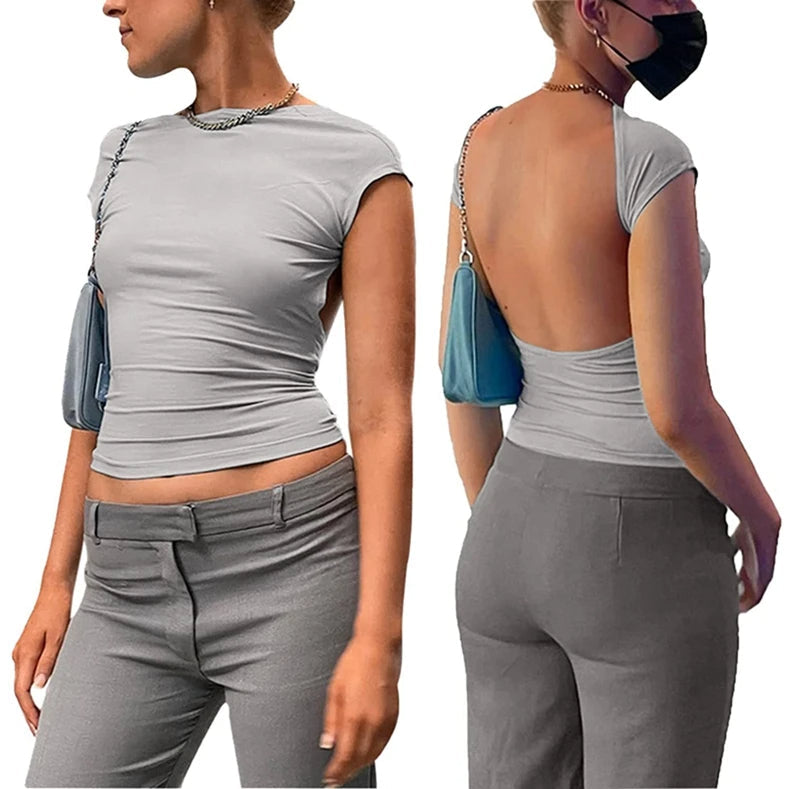 Vrouwelijke Mode Top Jara Trendy en Sexy
