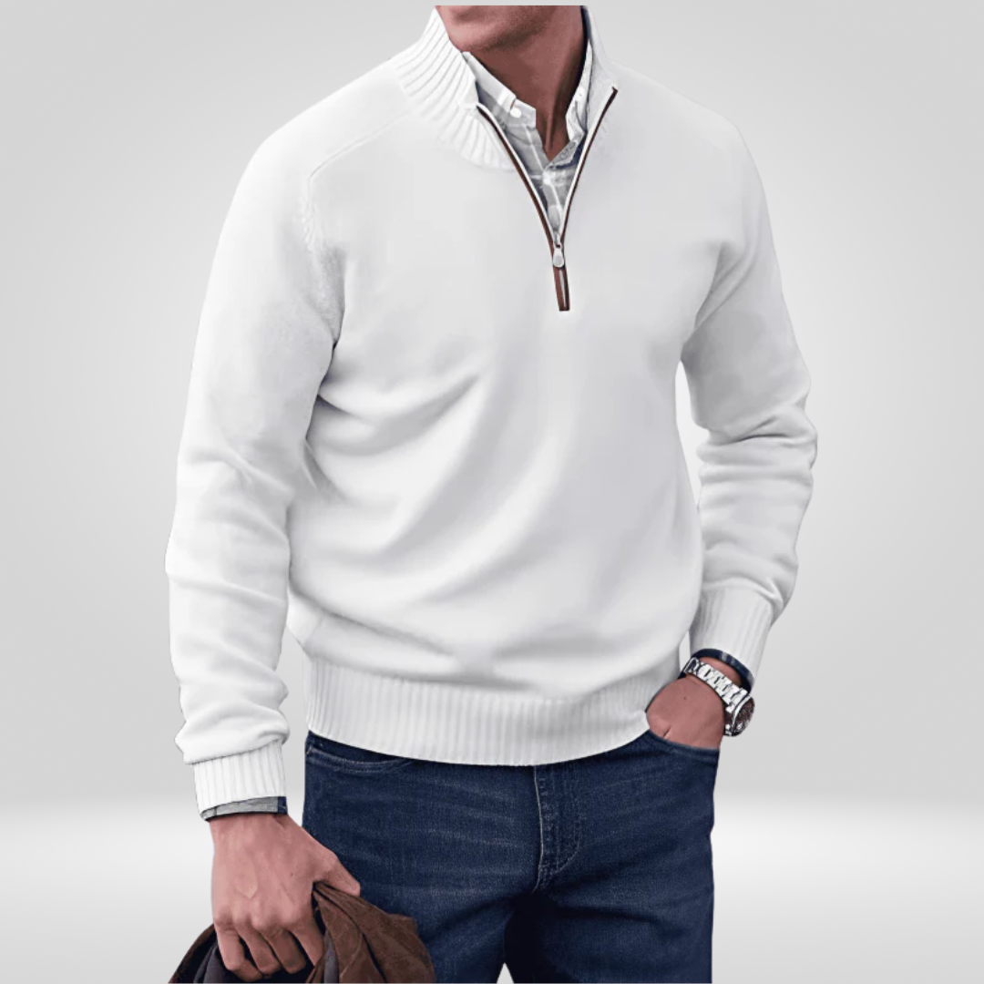Heren Pullover met Rits – Stijlvol en Comfortabel Design wordt: 
Heren Pullover Ritsvest Warm en Comfortabel