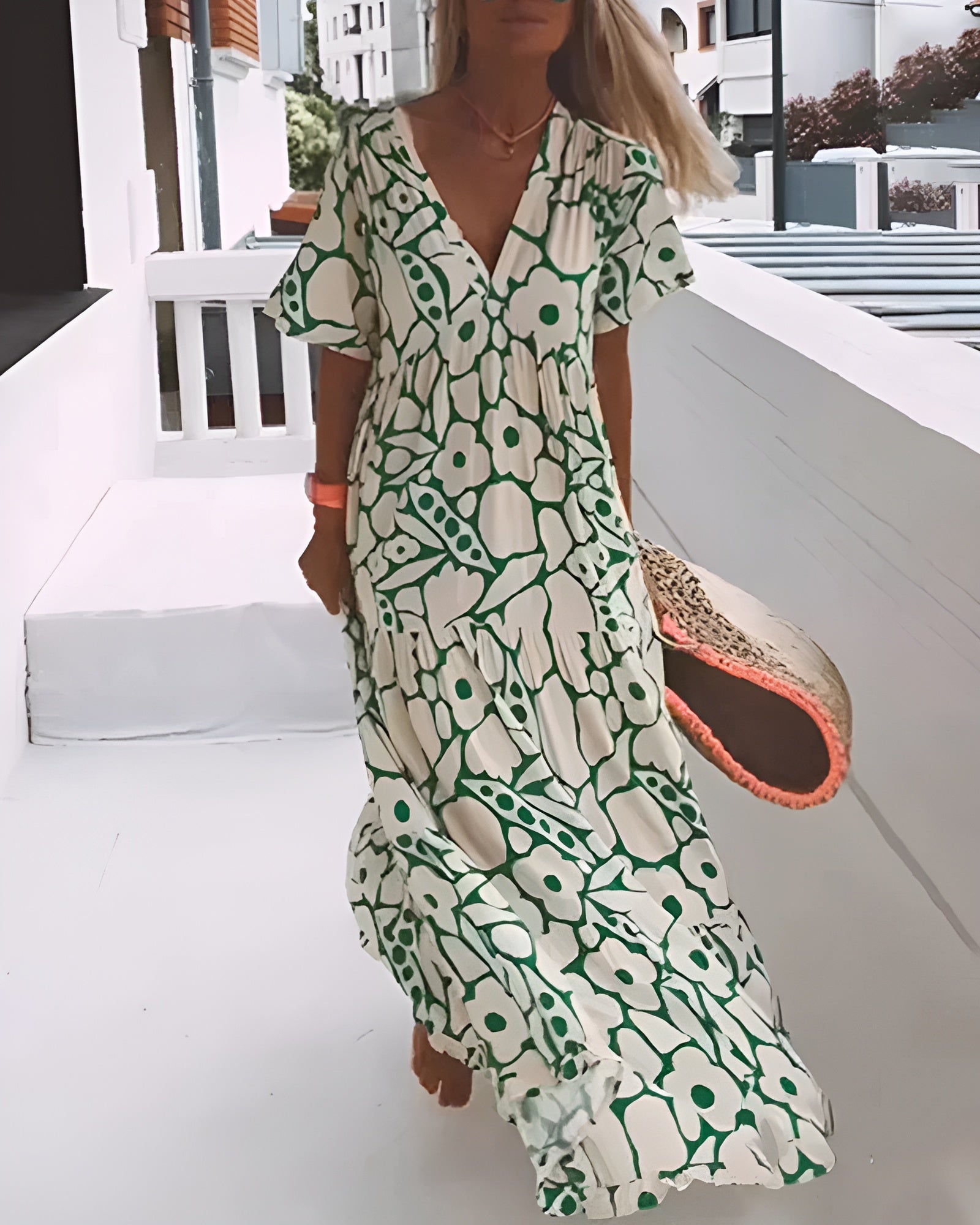 Dames Zomerjurk Lichtgewicht Losse Pasvorm - Mode Vibes
