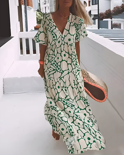 Dames Zomerjurk Lichtgewicht Losse Pasvorm - Mode Vibes
