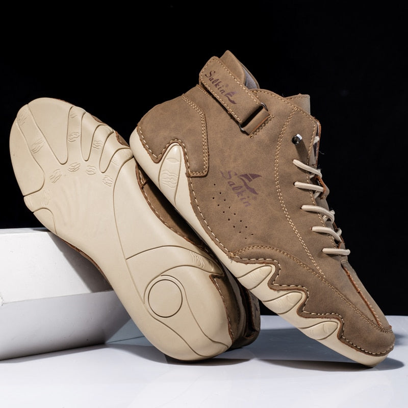 Orthopedische Leren Schoenen – Comfort & Ondersteuning in Stijl