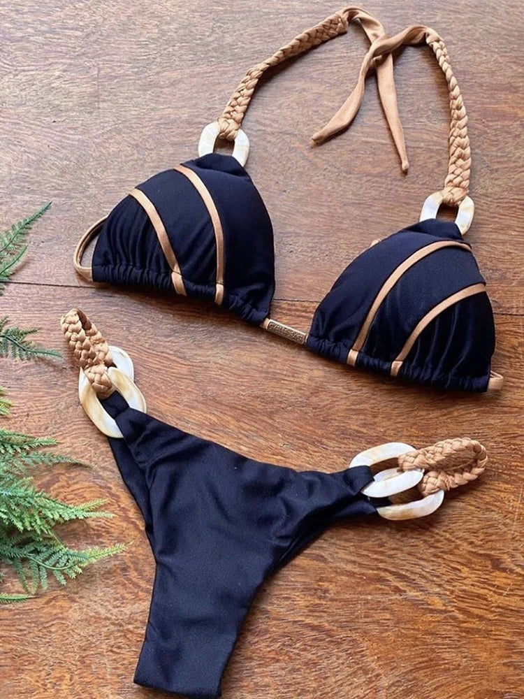 Sexy Bikini Fenna Zwarte Stijlvolle Badmode