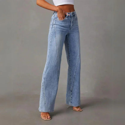 Skinny Jeans Elegante Donkere Was voor Vrouw