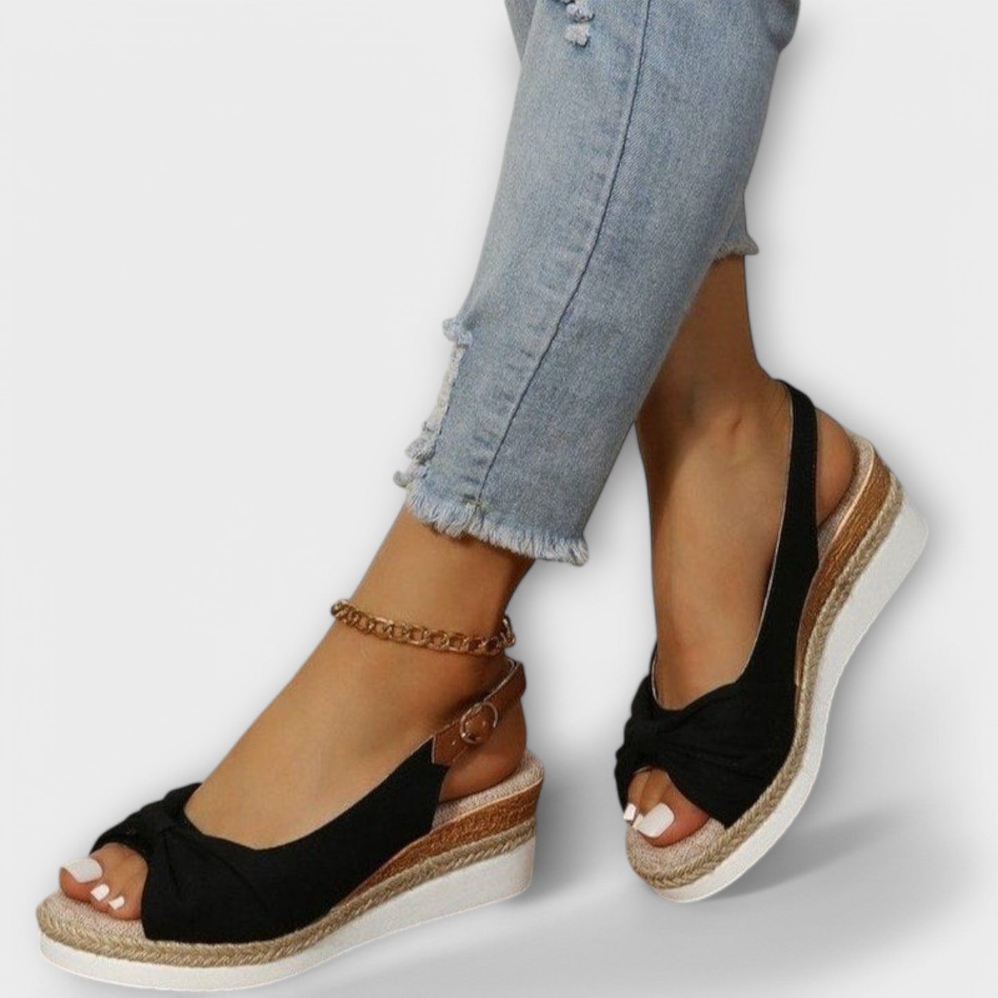 Dames Elegante Sandalen Met Bandjes