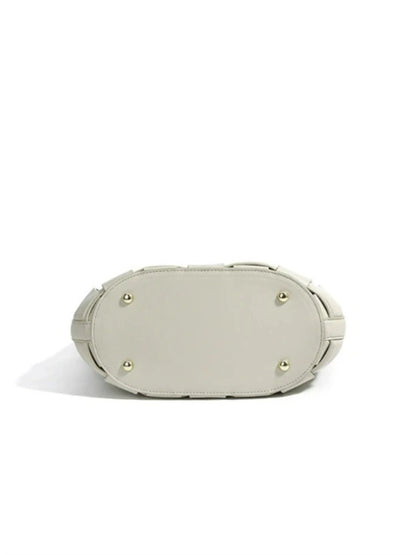 Leren Tas Gevlochten Design voor Dames