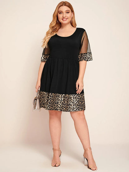 Plus-Size Zomerjurk Stoer en Stijlvol voor Vrouw