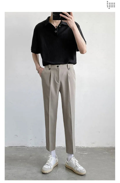 Casuele Heren Poloshirt Los Vervallen Kwaliteit