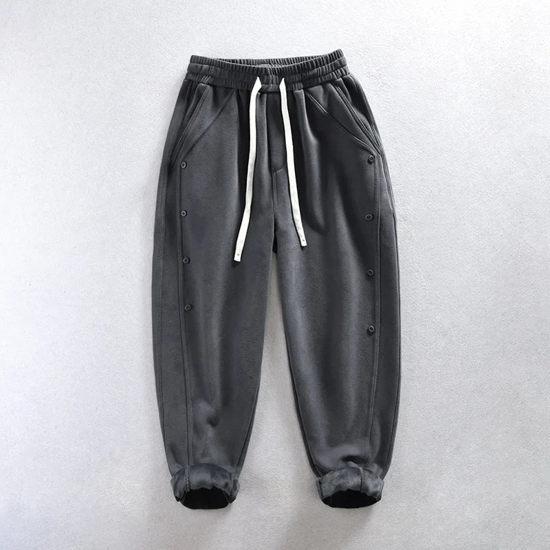 Joggingbroek met Trekkoord Relax Fit Zacht en Comfortabel