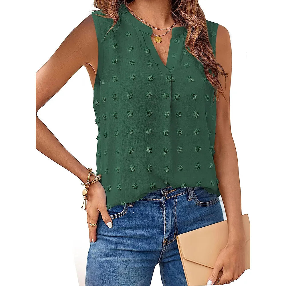 Mouwloze Vrouwen Top Trendy Zomer