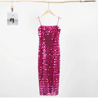Feestelijke Glitter Jurk Trendy voor Vrouw