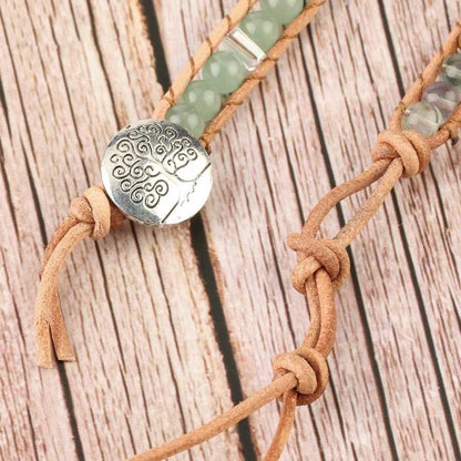 Fluoriet Armband Detoxerend met Iris Steen