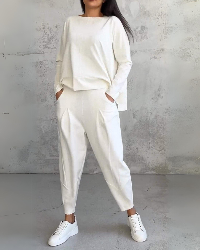Camilla | Elegante e confortevole set a due pezzi